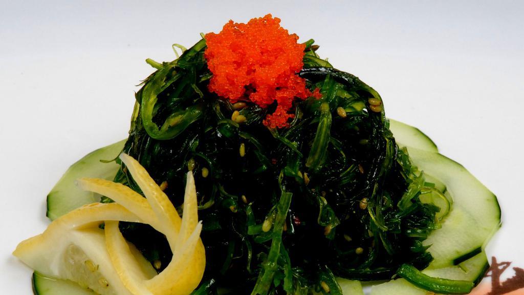 Seaweed Salad · Marinated seaweed japanese spices.