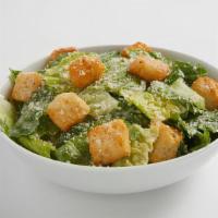 Caesar Salad · Fresh cut Romaine with parmesan cheese, croutons and creamy Caesar dressing.