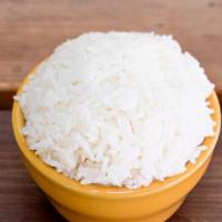 Organic Jasmine Rice · A side of Jasmine (white) rice. (GF)