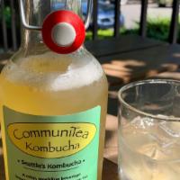 Communitea Kombucha · Seattle's Kombucha - a crisp, sparkling beverage brewed from biodynamic green tea. Age 21+ o...