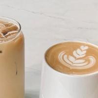 Latte · Espresso shots and sweetly steamed milk with a silky smooth finish. Our latte has slightly l...