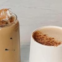 Chai Latte · A comforting combination of  chai and milk steamed together.