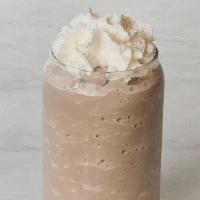 Chocolate Crème Frappe · (Coffee free) A creamy and chocolate filled blended cold treat. Feeling fancy? Add some whip...