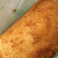 Half Moon Croquette - Risoles · Soft dough filled with a variety of savory fillings and deep fried. <br />Choose one of our ...