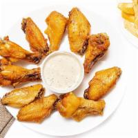 Wings (10 Pcs.) With Fries · 