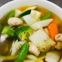 Tofu & Vegetable Soup · 