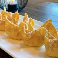 Crab Cheese Wonton (6 Pieces) · served with House special Sweet & Sour Sauce & Murstard in  