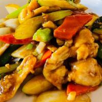 Chicken & Vegetables · <Non-Spicy Dish> Broccoli, Celery, Zucchini, Carrot, Cabbage, mushroom in Brown sauce