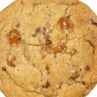 Salted Caramel Cookie · **Allergens: wheat, egg, cow's milk. **Processed in a facility with tree nuts and peanuts