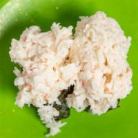 Crab Salad · Imitation crab meat, and mayo.