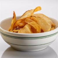 House Potato Chips · Fresh cut potatoes, prepared per order.