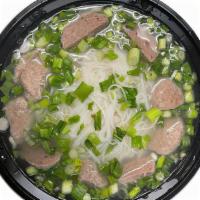 Phở Bò Viên-(Meatball Rice Noodle) · Rice noodle soup with homemade beef meatballs.