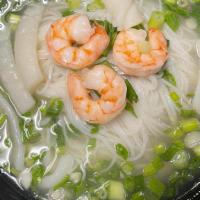  Phở Hải Sản ( Seafood Noodle Soup) · Rice noodle soup with Squid + Fish + Shrimp.