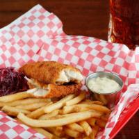 Fish Fry Dinner · either fried Perch or Walleye, coleslaw, rye bread, your choice of fries, tots or sweet pota...