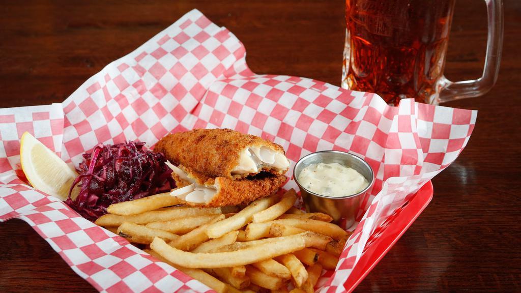 Fish Fry Dinner · either fried Perch or Walleye, coleslaw, rye bread, your choice of fries, tots or sweet potato fries