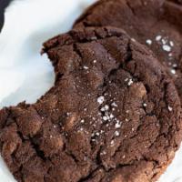Double Chocolate Sea Salt Cookie · (vegetarian)