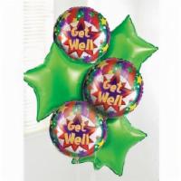 Get Well Stars Balloon Bouquet · Tell your star to get well soon with our 
