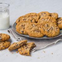 Chocolate Chip Or M&M Cookies 18Ct · Fresh Baked with your choice of chocolate chips or candy M&M's