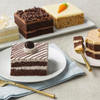 Cake Slice Single Serve · Nothing says dessert like cake!  Moist and delicious choose from four varieties.