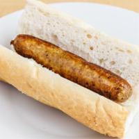 Grilled Italian Sausage · Served on French bread.