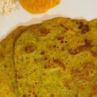 Adai Dosa · South Indian flatbread, high in protein made from four beans served with chutneys - tomato, ...