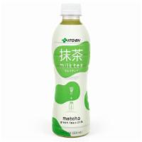 Japanese Matcha Green Milk Tea (Ito En / 伊藤园抹茶奶茶) · Bottled - light sweet matcha green milk tea.