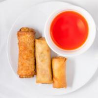 Egg Roll (1 Piece) · Fresh vegetable fillings with our special seasoning.
Served with sweet & sour sauce