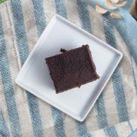 Chocolate Cake · Moist chocolate cake with creamy rich chocolate.