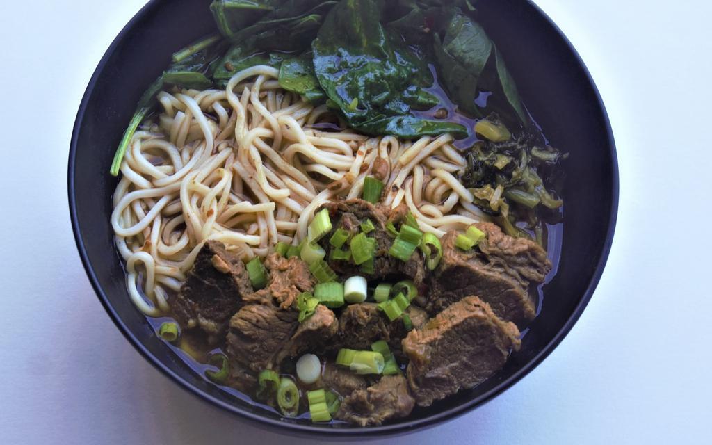 Taiwanese Beef Noodle · Traditional Taiwanese beef noodle soup