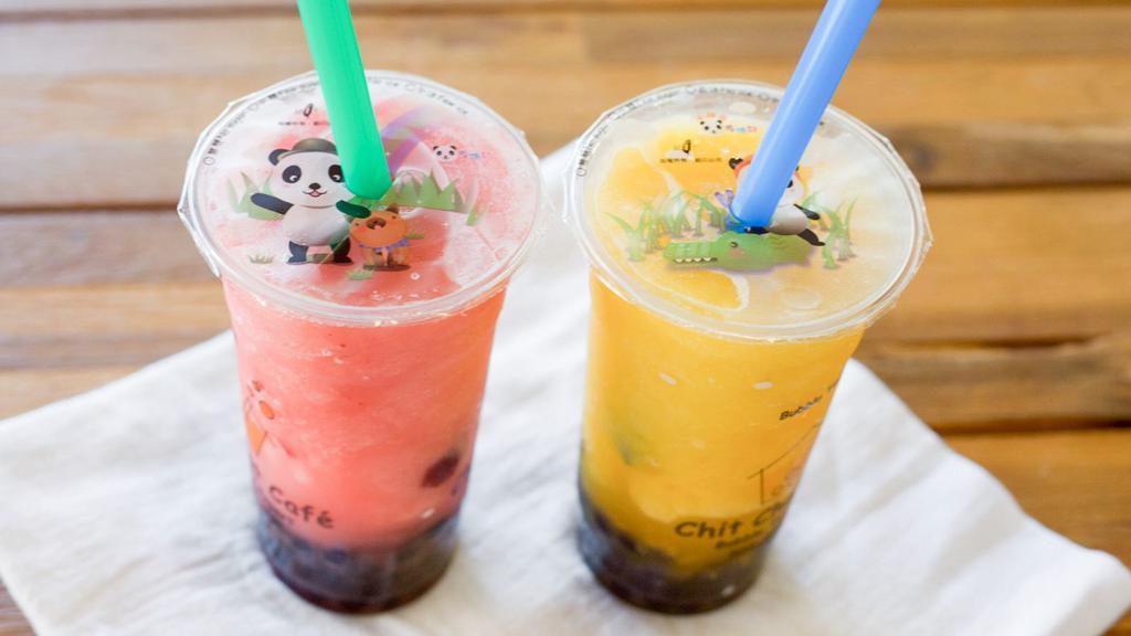 Smoothie Bubble Drink (Tapioca Boba Included) · 