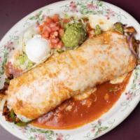 Ultimate Fajita Burrito · Favorite. A flour tortilla rolled around a generous portion of sautéed onions, bell peppers,...