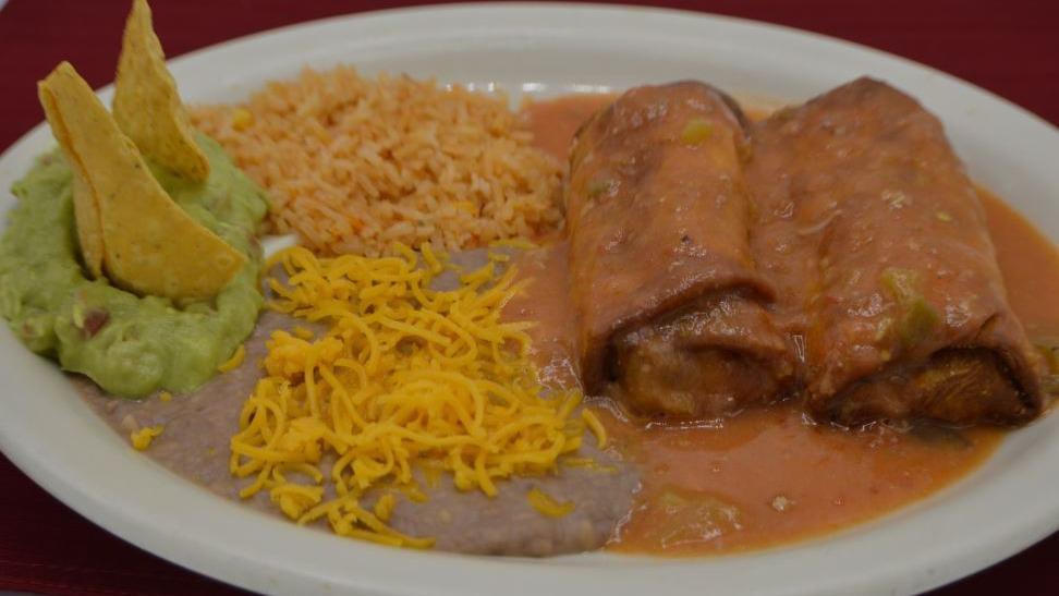 Single Chile Relleno · Crispy or soft chile relleno smothered in red, green or extra hot green chile