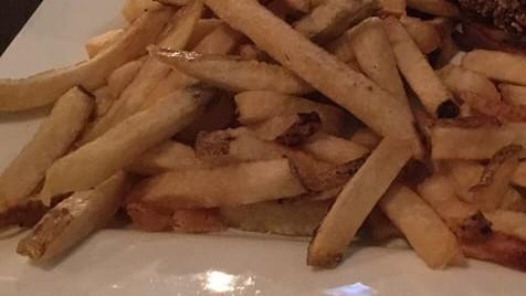 Fries · Hand cut fries (vegetarian).