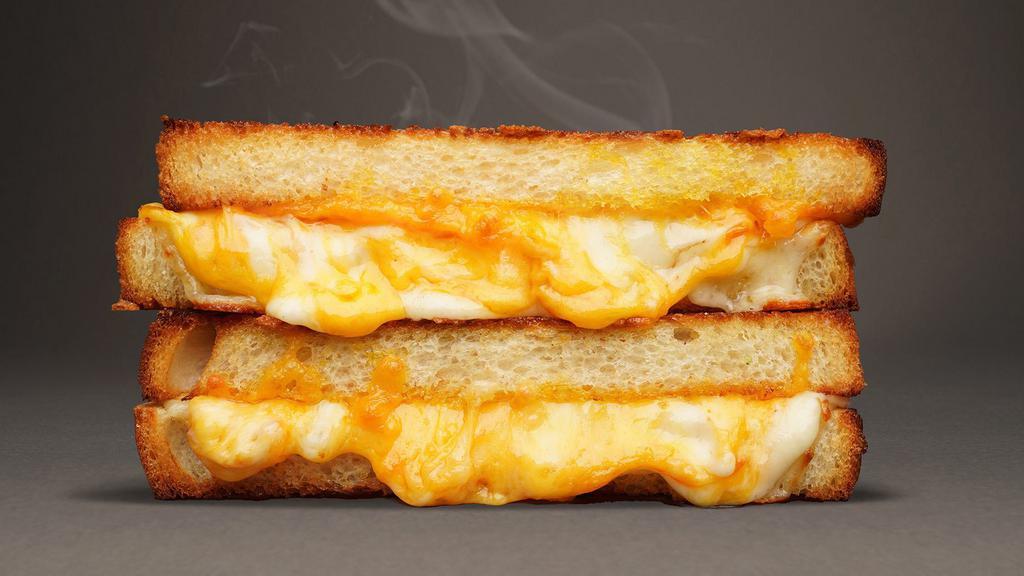 Four Cheese Classic · A blend of sharp provolone, fontina, havarti, and sharp cheddar.