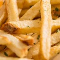 Fries + Fountain Drink · Add fries and a 22 oz. fountain drink.