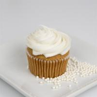 Vanilla Wheat-Free And Vegan · Vanilla cake, vanilla frosting. 
*This cupcake is both wheat-free and vegan but not certifie...