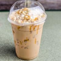 Iced Coffee · Brown, Dark, Cappuccino, Macadamia Nut. 

Whipped Cream (Optional)