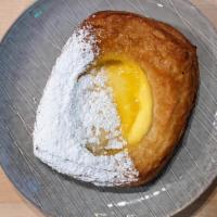 Lemon Cream Cheese Danish · House made lemon cream cheese filling nestled in layers of flakey croissant