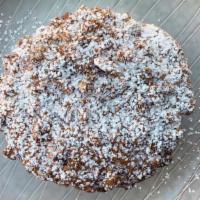 Cinnamon Pecan Coffee Cake · Sour cream coffee cake topped with a cinnamon pecan streusel
