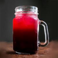 Red Drink · Red drink: A sweet beverage made with slow simmered red hibiscus flowers, ginger, pineapple
...