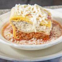 Lasagna · A highly guarded recipe. The best you ever tasted.