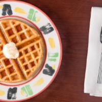 Waffle · Our light, fluffy buttermilk recipe in a waffle.