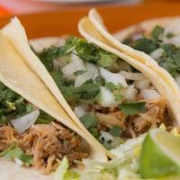 Four Street Taco Platter · Your choice of (Four) Shredded Beef or Shredded Chicken Tacos OR (Four) Pork Carnitas Tacos ...