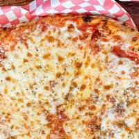 The Big Cheese Pizza · Whole milk mozzarella coupled with fresh mozzarella cheese brings this 