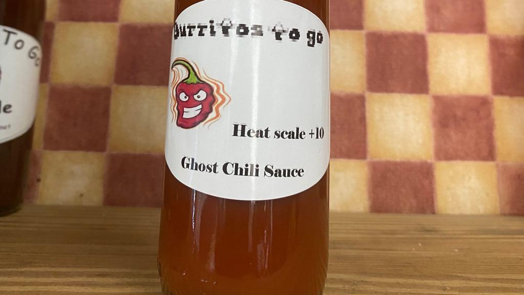 Ghost Chili Sauce Xxxxx Hot (8 Oz. Bottle) · Extremely hot and tasty! 8 oz. bottle. Gluten friendly.