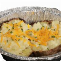 Twice Baked Potato · Sour Cream, Chive, Cheese, Butter, Salt, Whipped up with Potato & Stuffed back inside the po...