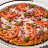 Mom · Extra Saucy, Tomato, Green Olive, Red Onion, Fresh Beef