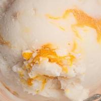 Mango Sticky Rice (Vegan) · Prized alphonso mango drizzled into jasmine rice and coconut milk ice cream.