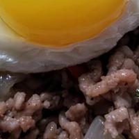 Thai Basil Pork With Eggs · 