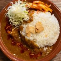 Rondo 224 Curry · GROUND BEEF AND PORK, ONION, TOMATO, GARLIC, COCONUTS MILK, LOTS OF CURRY SPICES MIX INFUSED...